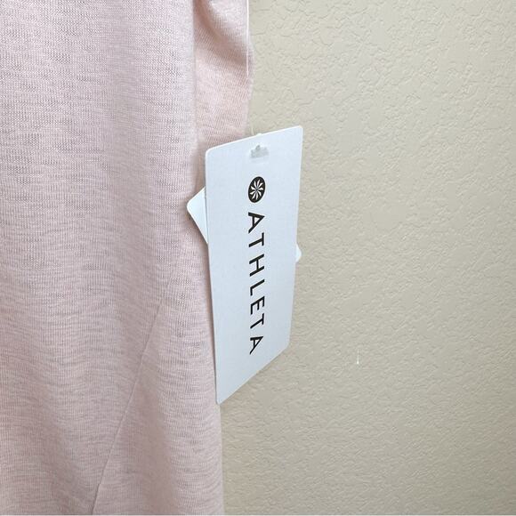 NWT   ATHLETA Modal Women’s Tank Gym Yoga Top Light Pink Size  L - Picture 7 of 13